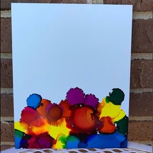 Small work of abstract art 8x10